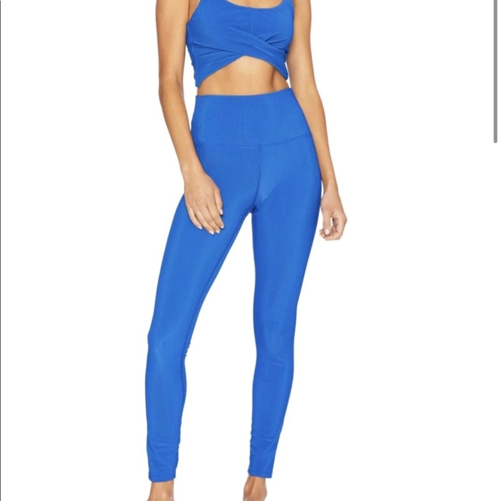Beach Riot Ayla Leggings Turkish Sea